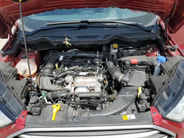 MAJ3S2GE4MC425154 - 2021 FORD ECOSPORT SE أحمر صورة 12