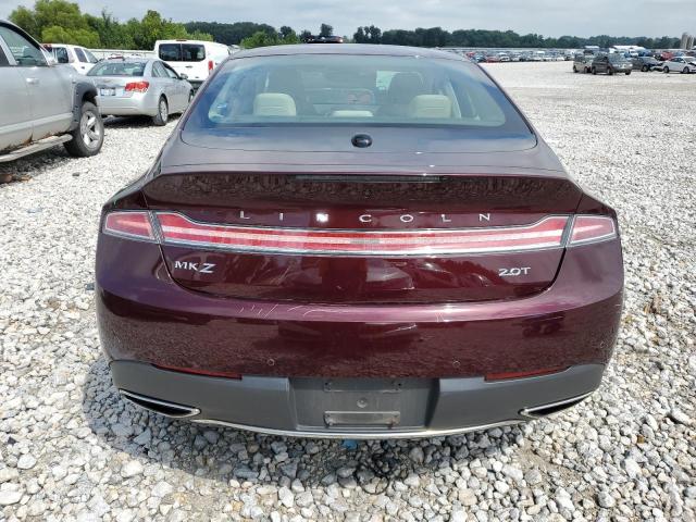 3LN6L5C97JR621855 - 2018 LINCOLN MKZ SELECT BURGUNDY photo 6