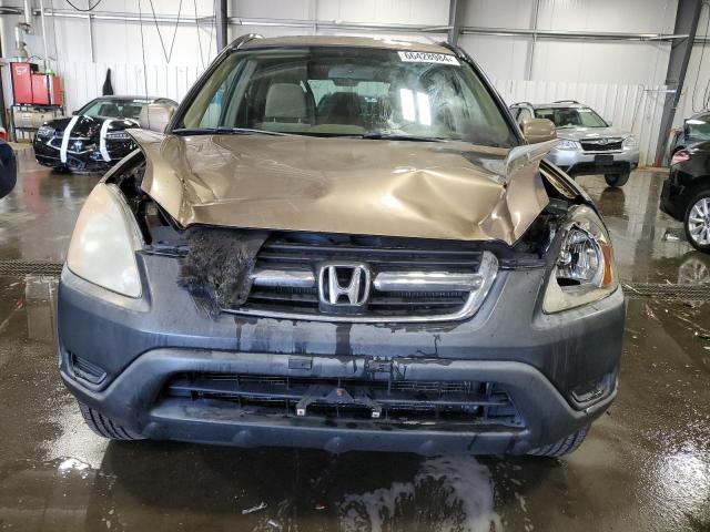 JHLRD78832C026594 - 2002 HONDA CR-V EX BROWN photo 5