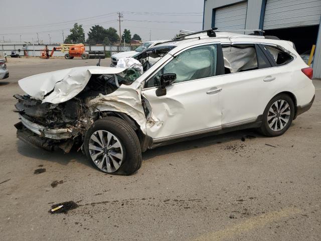 4S4BSETC4J3336106 - 2018 SUBARU OUTBACK TOURING WHITE photo 1