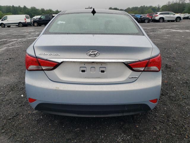 5NPEC4AC2EH904827 - 2014 HYUNDAI SONATA SE SILVER photo 6