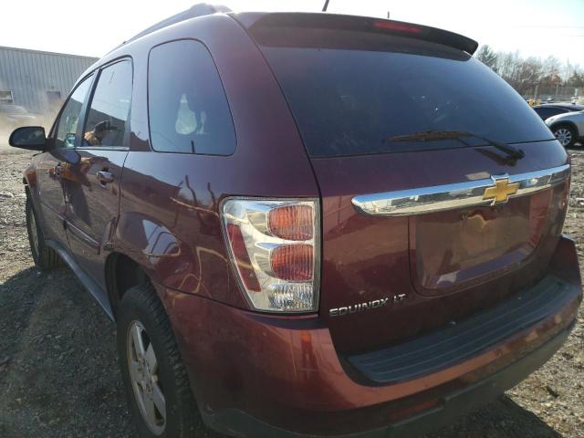 2CNDL33F096234908 - 2009 CHEVROLET EQUINOX LT MAROON photo 3