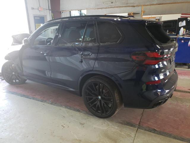 5UX33EU01S9X35739 - 2025 BMW X5 M60I BLUE photo 2