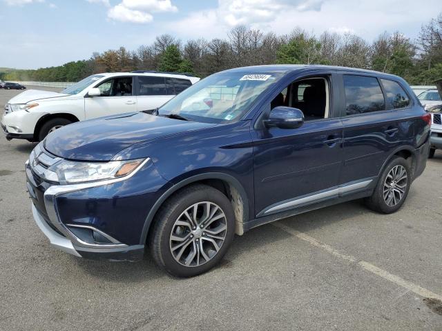 JA4AZ3A38JZ067814 - 2018 MITSUBISHI OUTLANDER SE BLUE photo 1