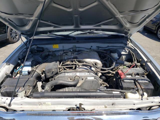 5TEGN92NX3Z164177 - 2003 TOYOTA TACOMA DOUBLE CAB PRERUNNER GRAY photo 11