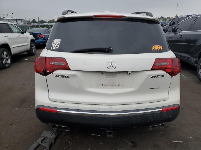 2HNYD2H20AH509019 - 2010 ACURA MDX WHITE photo 6