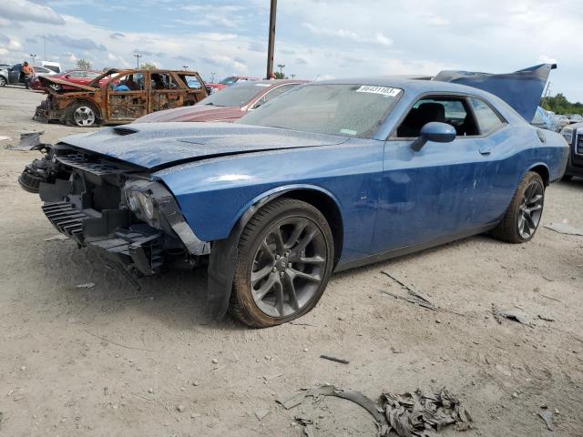 2C3CDZFJ0PH541324 - 2023 DODGE CHALLENGER R/T SCAT PACK BLUE photo 1