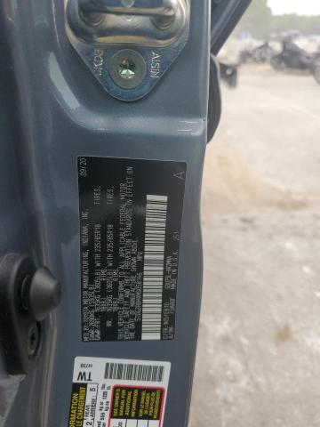 5TDGZRBHXMS058146 - 2021 TOYOTA HIGHLANDER XLE Mavi foto 12