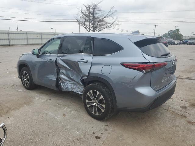 5TDGZRBHXMS058146 - 2021 TOYOTA HIGHLANDER XLE Mavi foto 2