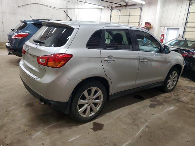 4A4AR3AU4DE022503 - 2013 MITSUBISHI OUTLANDER ES SILVER photo 3