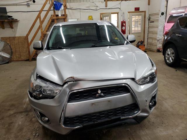 4A4AR3AU4DE022503 - 2013 MITSUBISHI OUTLANDER ES SILVER photo 5