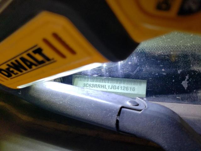 3C63RRHL1JG412616 - 2018 RAM 3500 SLT GRAY photo 12