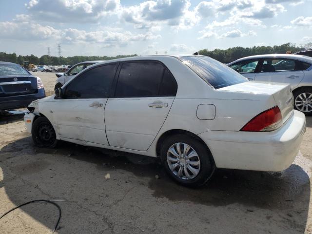 JA3AJ26E92U027742 - 2002 MITSUBISHI LANCER ES WHITE photo 2