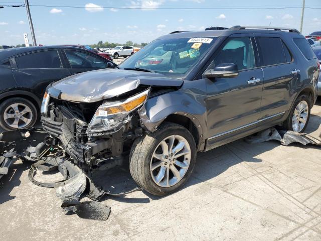 1FM5K8D83DGA06320 - 2013 FORD EXPLORER XLT GRAY photo 1