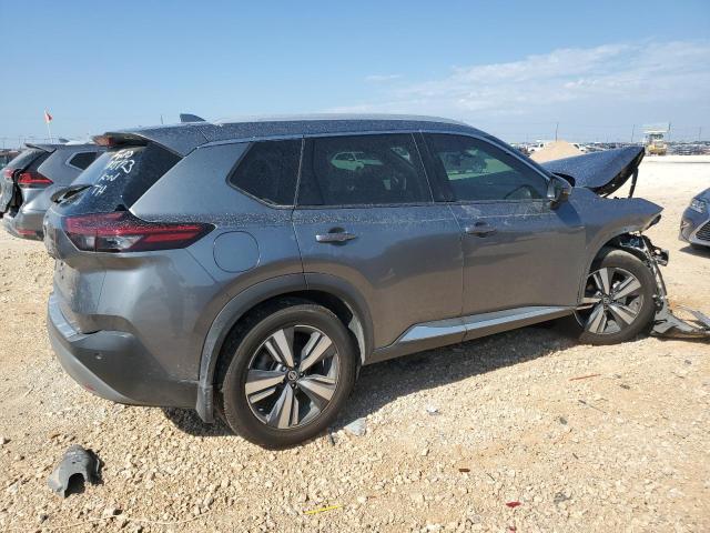 5N1AT3CA5MC703613 - 2021 NISSAN ROGUE SL GRAY photo 3