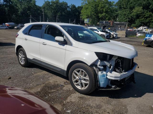 2FMPK4J90NBA51223 - 2022 FORD EDGE SEL WHITE photo 4