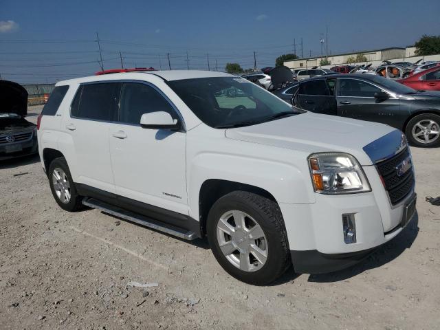 2GKALMEK0C6184837 - 2012 GMC TERRAIN SLE WHITE photo 4