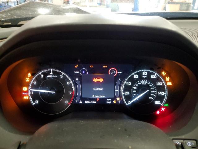 5J8TC2H7XLL009133 - 2020 ACURA RDX ADVANCE BLACK photo 9