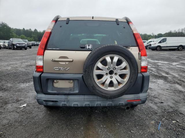 SHSRD78805U343911 - 2005 HONDA CR-V EX TAN photo 6