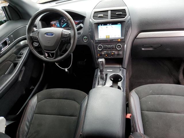 1FM5K8D89JGA23263 - 2018 FORD EXPLORER XLT رمادي صورة 8