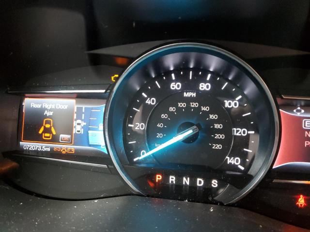 1FM5K8D89JGA23263 - 2018 FORD EXPLORER XLT رمادي صورة 9