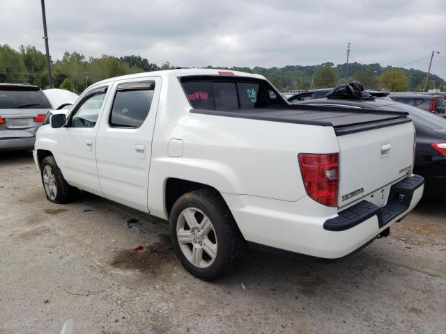 5FPYK16559B109484 - 2009 HONDA RIDGELINE RTL WHITE photo 2