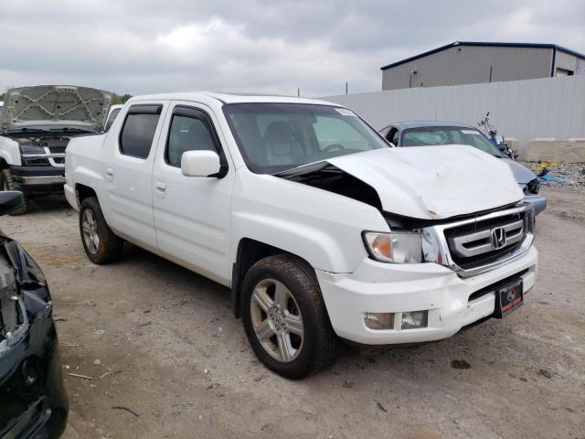 5FPYK16559B109484 - 2009 HONDA RIDGELINE RTL WHITE photo 4