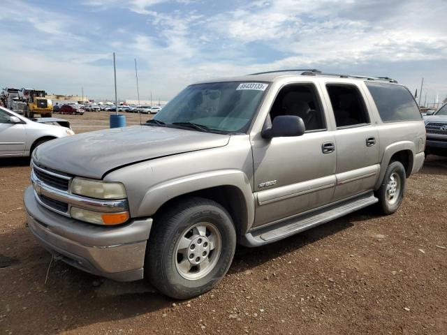 3GNEC16T0YG204347 - 2000 CHEVROLET SUBURBAN C1500 GRAY photo 1