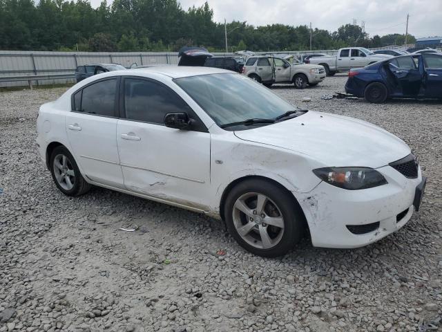 JM1BK12F661447199 - 2006 MAZDA 3 I WHITE photo 4