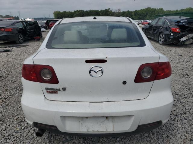 JM1BK12F661447199 - 2006 MAZDA 3 I WHITE photo 6