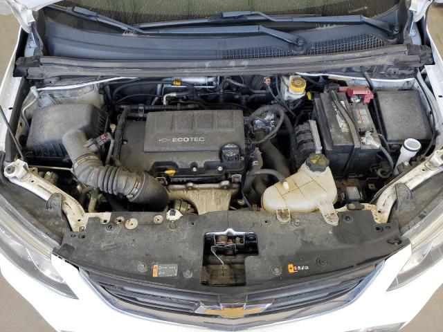 1G1JG6SBXK4134312 - 2019 CHEVROLET SONIC WHITE photo 11