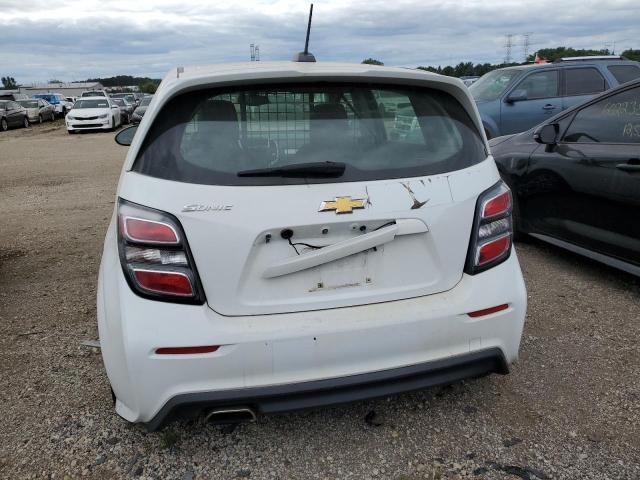 1G1JG6SBXK4134312 - 2019 CHEVROLET SONIC WHITE photo 6
