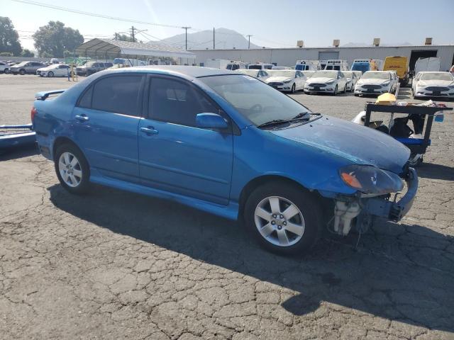 2T1BR30E47C804524 - 2007 TOYOTA COROLLA CE BLUE photo 4