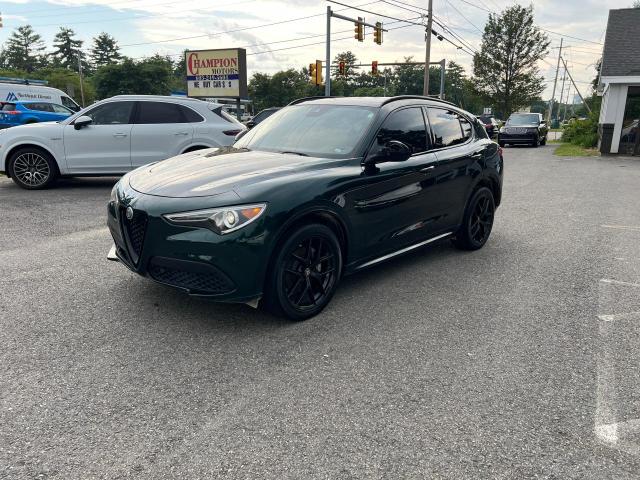 ZASPAKBN3M7D10860 - 2021 ALFA ROMEO STELVIO TI GREEN photo 2