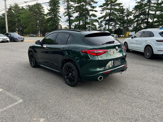 ZASPAKBN3M7D10860 - 2021 ALFA ROMEO STELVIO TI GREEN photo 3