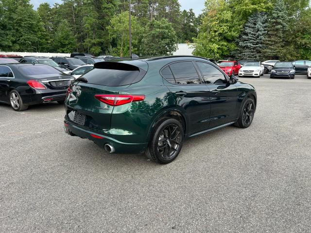 ZASPAKBN3M7D10860 - 2021 ALFA ROMEO STELVIO TI GREEN photo 4