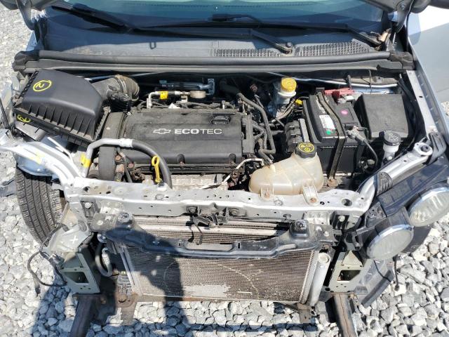 1G1JC5SH3E4230622 - 2014 CHEVROLET SONIC LT SILVER photo 11