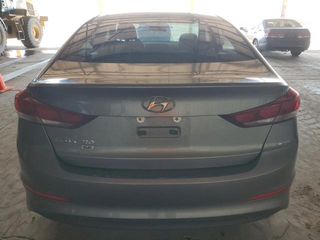 KMHD74LF6JU481544 - 2018 HYUNDAI ELANTRA SE GRAY photo 6