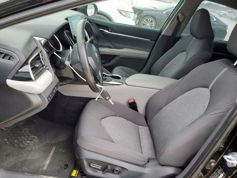 4T1C11AK7RU247601 - 2024 TOYOTA CAMRY LE BLACK photo 7