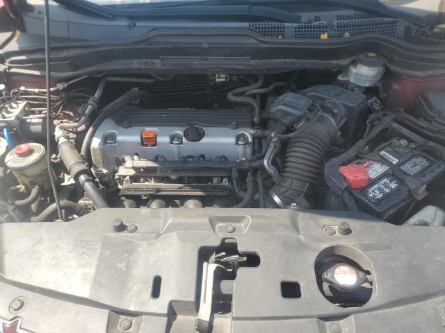 5J6RE4H56AL004077 - 2010 HONDA CR-V EX BURGUNDY photo 12