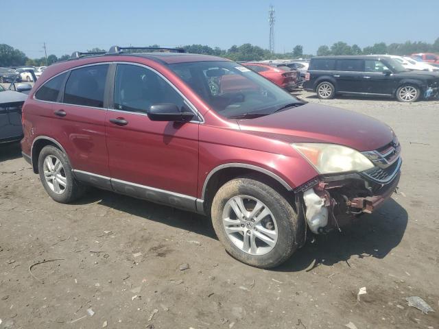 5J6RE4H56AL004077 - 2010 HONDA CR-V EX BURGUNDY photo 4