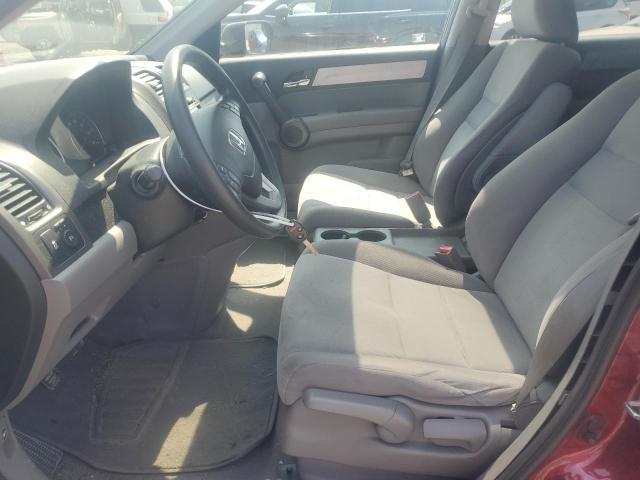 5J6RE4H56AL004077 - 2010 HONDA CR-V EX BURGUNDY photo 7