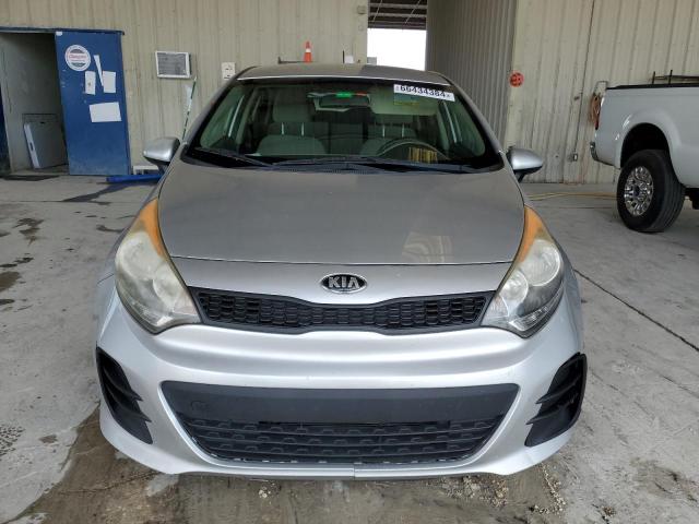 KNADM5A32H6010448 - 2017 KIA RIO LX SILVER photo 5