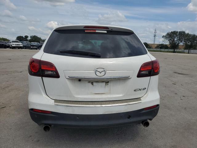 JM3TB2DA0E0432415 - 2014 MAZDA CX-9 GRAND TOURING WHITE photo 6