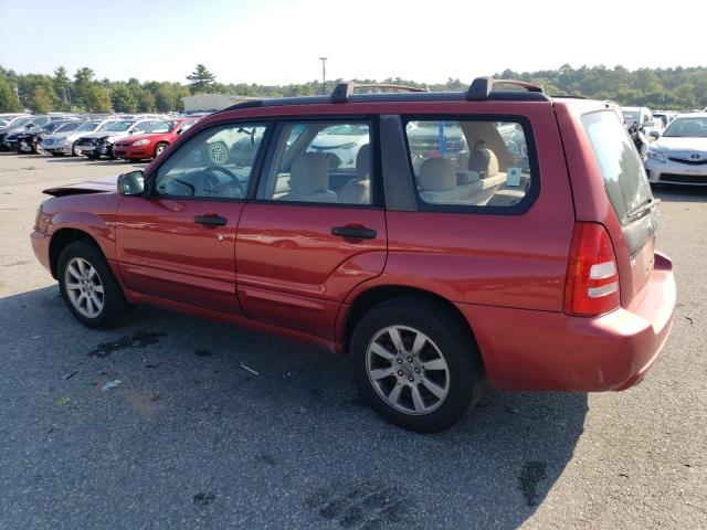 JF1SG65695H711988 - 2005 SUBARU FORESTER 2.5XS RED photo 2