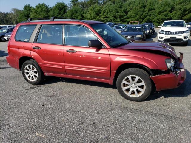 JF1SG65695H711988 - 2005 SUBARU FORESTER 2.5XS წითელი ფოტო 4