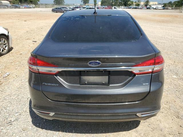 3FA6P0H71JR115723 - 2018 FORD FUSION SE GRAY photo 6