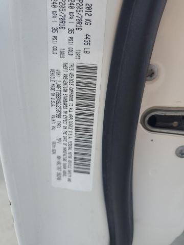 1J4FT28BX9D250798 - 2009 JEEP PATRIOT SPORT WHITE photo 12