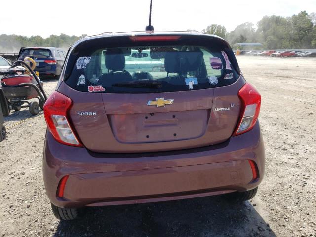 KL8CD6SA0LC449538 - 2020 CHEVROLET SPARK 1LT BURGUNDY photo 6