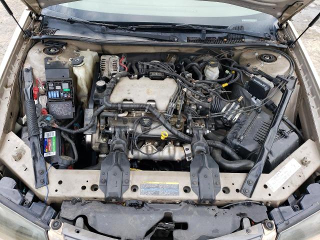 2G1WF52E149345797 - 2004 CHEVROLET IMPALA GOLD photo 11